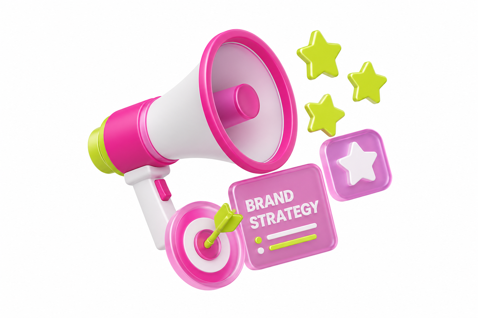 3D Brand Strategy icon